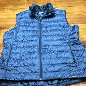 REI Navy Down Puffer Vest